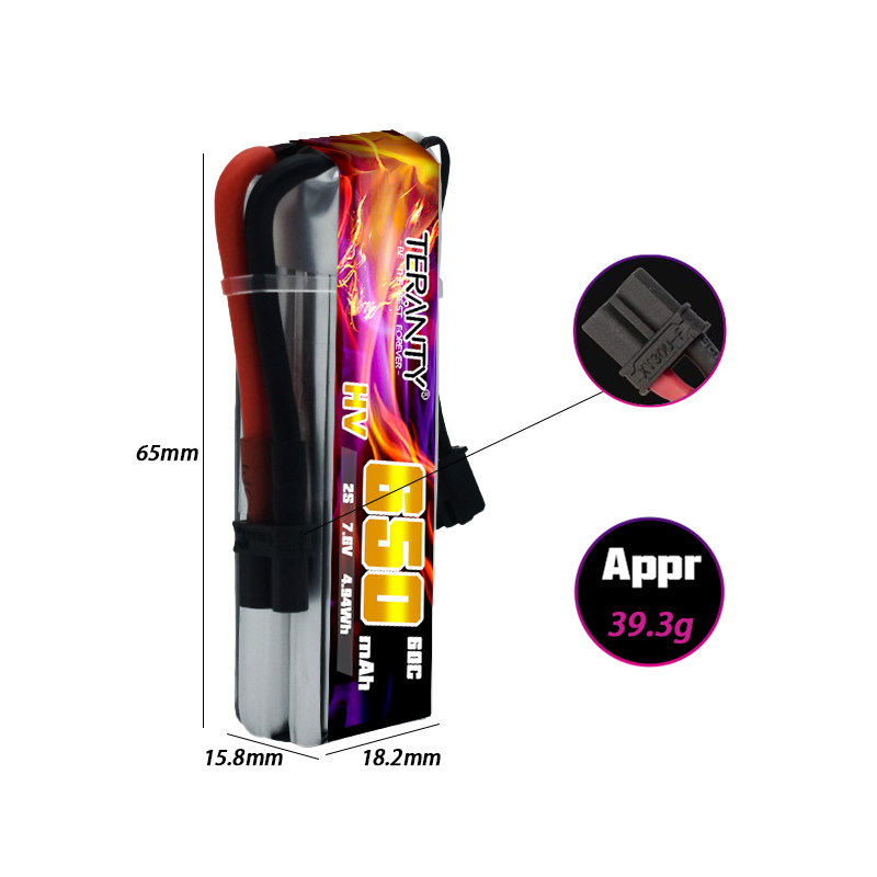 2/4/6/10PCS Bateria Lipo TERAN - Drone Kit Racing avaliação e preço