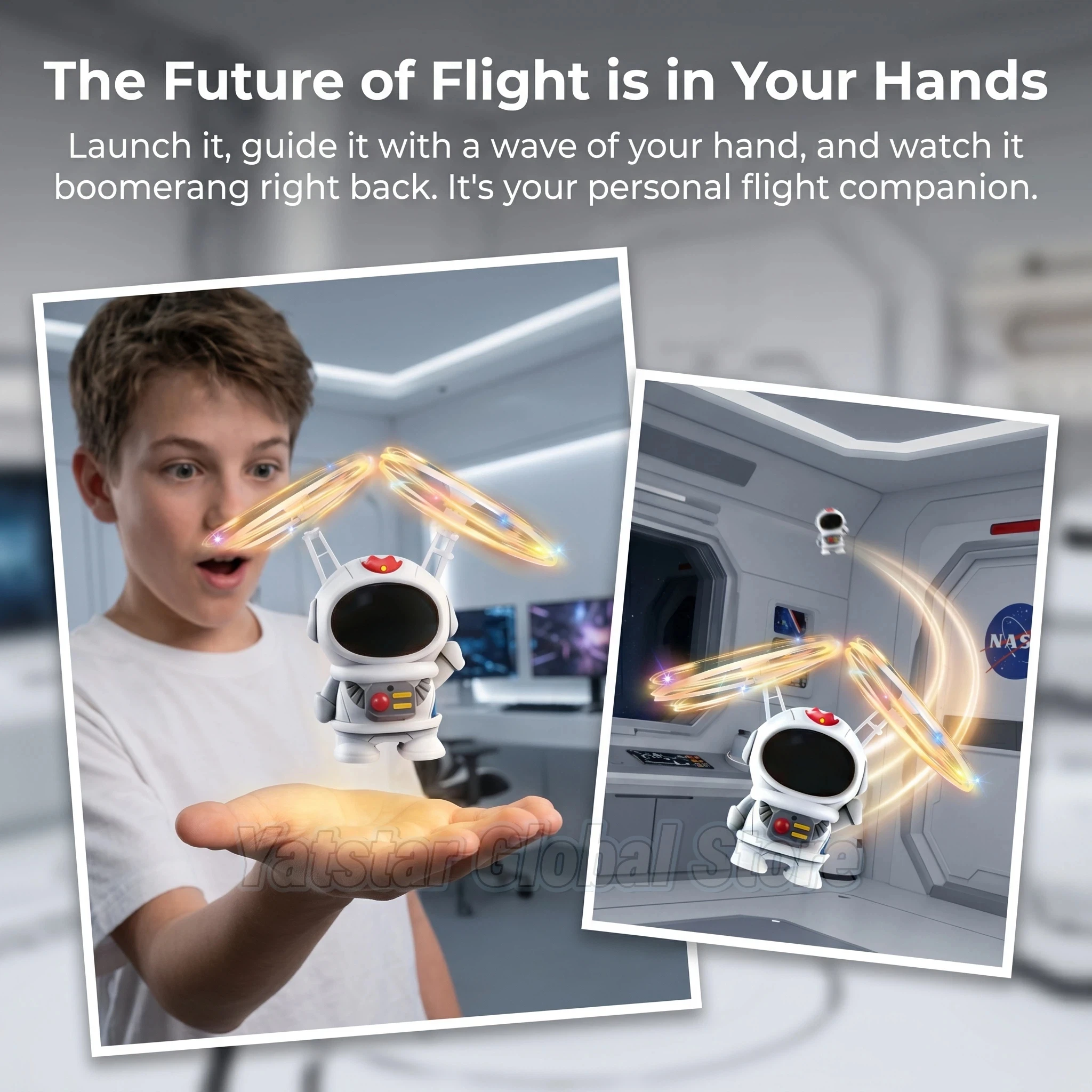 Mini Drone Astronauta Criativo - Drone Kit Tricopter avaliação e preço